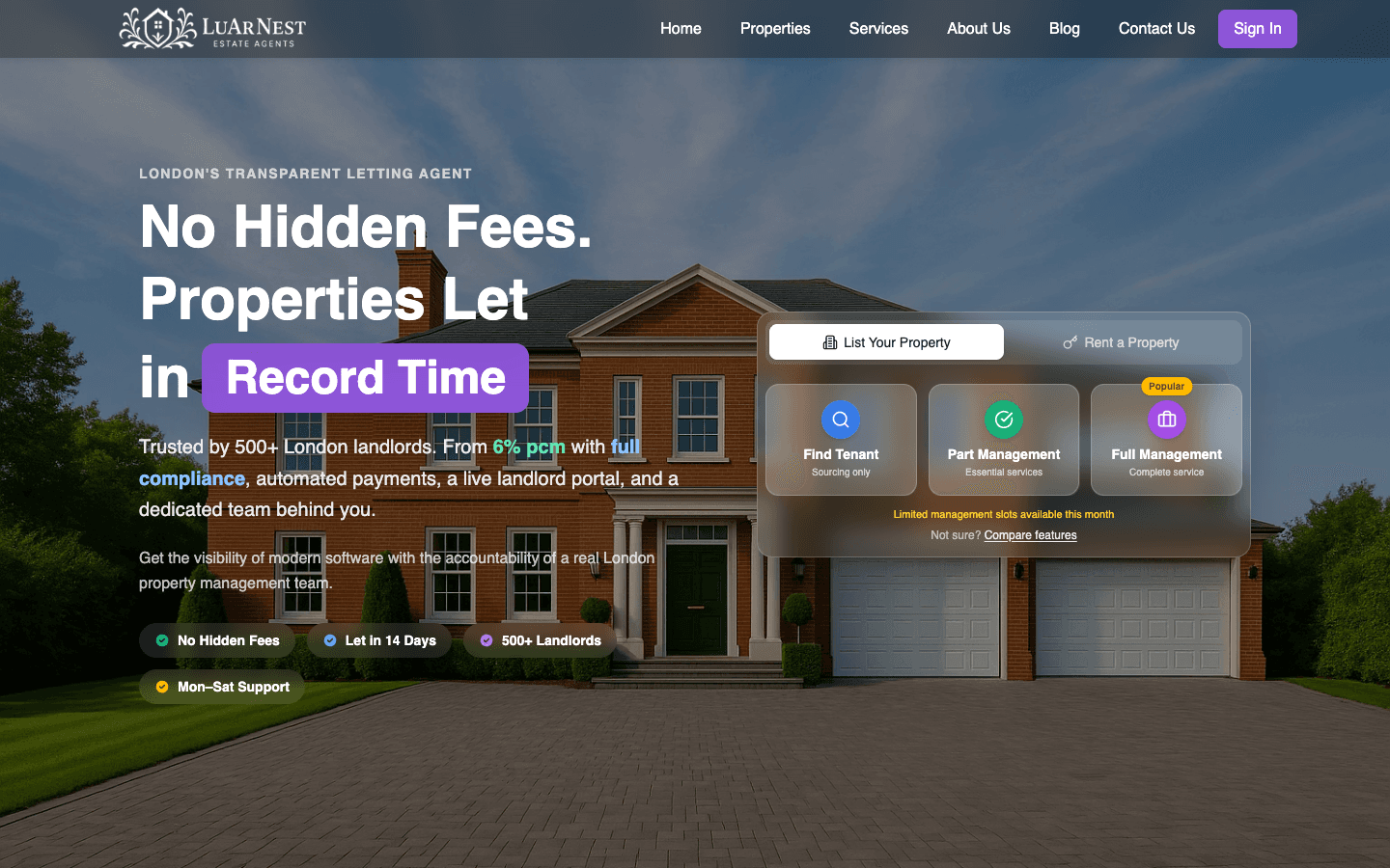 LuAr Nest screenshot