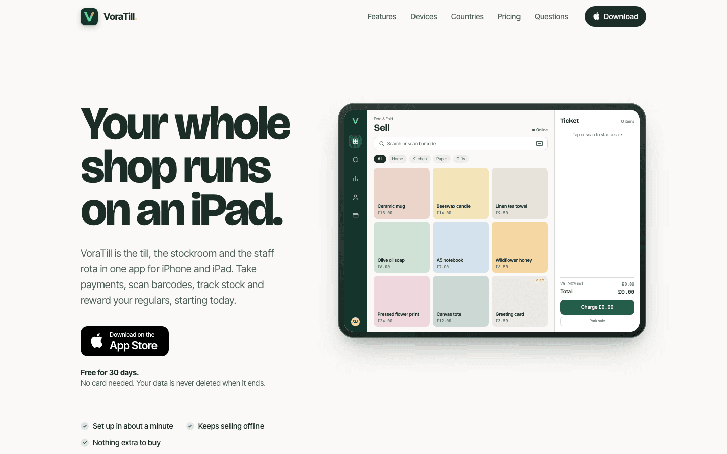 VoraTill screenshot